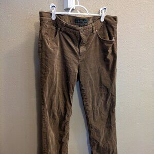 Ralph Lauren brown corduroy pants